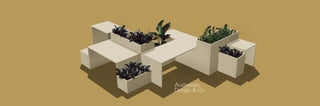 Custom built planter boxes at AD Co.
