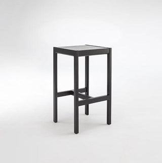 Didier Gunzel High Stool 06 - Black square bar stool
