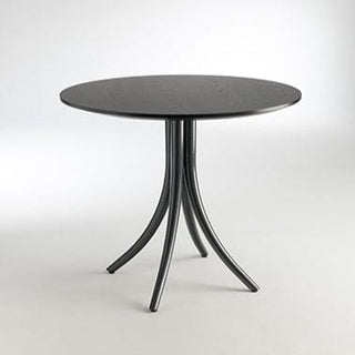 Etiquette Collection Round Black Table