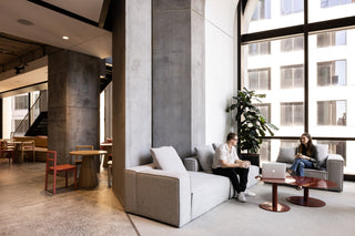 GEYER 201 George St office lounge with people