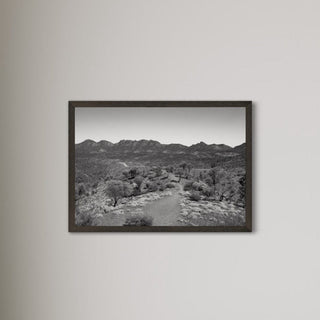 Genevieve Ginty Geological Trail framed on wall.