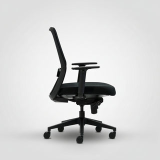 Black ergonomic office chair