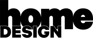 Home Design logo in black