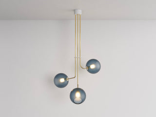 ILANEL Tree of Light 3 pendant lamp with three glass globes