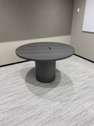 Round conference table in office (IMG_5247edit)