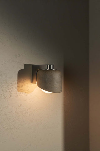 MARZ Terra 0.5 Clay Brushed Nickel wall sconce