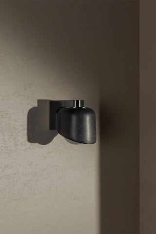 MARZ Terra 0.5 Brushed Black Wall Light, Off Portrait