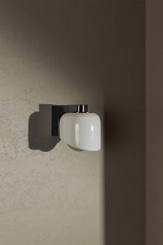 MARZ Terra Brushed Black wall sconce