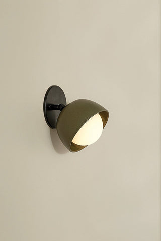 Marz Designs Terra articulating olive wall sconce