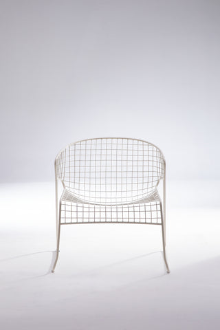ND front lounge chair on a white background
