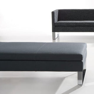 Ross Didier Quoin Sofas in grey