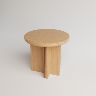 Solid timber coffee table in American Oak