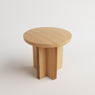 Solid timber coffee table in American Oak