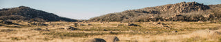 Mitchell Luo Unsplash photo of landscape with hills and golden fields.