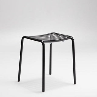 BOMBALA Low Stool - Black Outdoor Stool