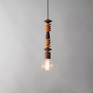 BrightBeads Africa pendant light on.
