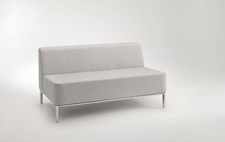 Connected sofa with ottoman design