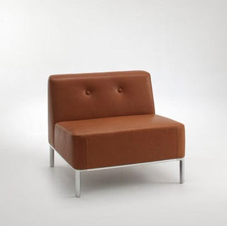 Connectsofa brown leather chair