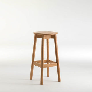 Didier Fable oak high stool