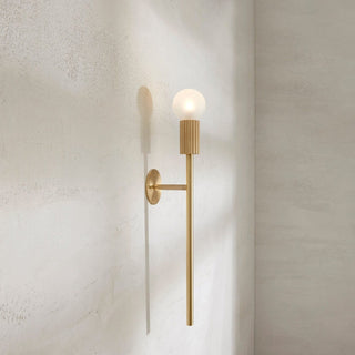 Marz Designs Attalos Wall Sconce G95 Sideon - Gold Wall Lamp