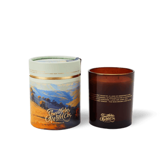 Southern Wild Co. candle & packaging