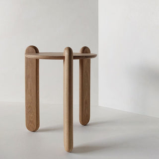 Pop-2 wooden side table