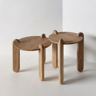 Pop-5 wooden side tables