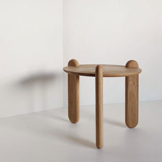 Pop-8 wooden side table