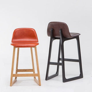 TILLER Upholstered Stools - Two modern bar stools