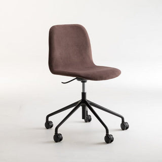 Tiller Slim Studio Chair - Brown Upholstery