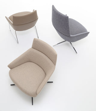 Modern lounge chairs, various colors