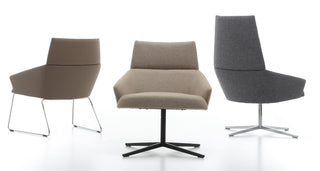 WALLSTREET_39 modern office chairs in various colors